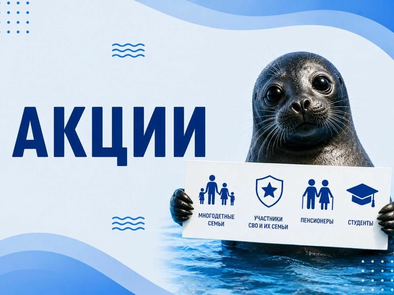 Акции для многодетных, участников СВО и их семей, для пенсионеров и студентов